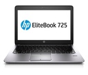 HP EliteBook 725 G2 AMD PRO A8 PRO A8-7150B Laptop 31,8 cm (12.5") HD 4 GB DDR3L-SDRAM 500 GB HDD Wi-Fi 4 (802.11n) Windows 7 Professional Zwart, Zilver