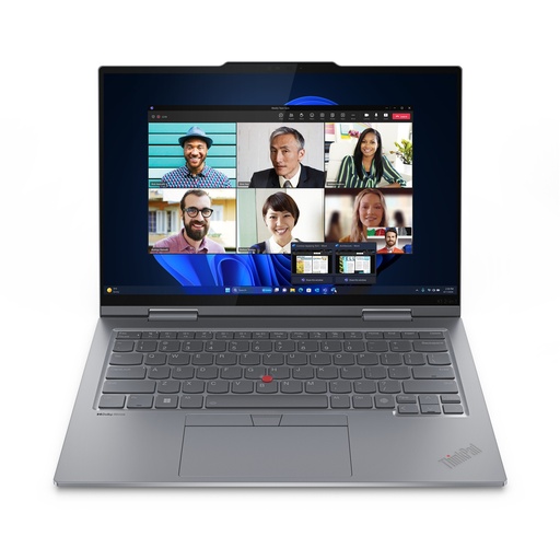 [21KE0032MH] Lenovo ThinkPad X1 2-in-1 Gen 9 Intel Core Ultra 5 125U Hybride (2-in-1) 35,6 cm (14") Touchscreen WUXGA 16 GB LPDDR5x-SDRAM 512 GB SSD Wi-Fi 6E (802.11ax) Windows 11 Pro Engels Grijs