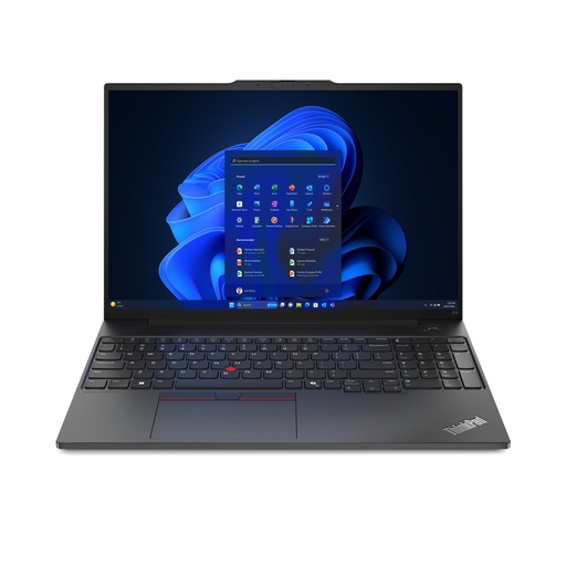 [21MA000JMH] Lenovo ThinkPad E16 Gen 2 (Intel) Intel Core Ultra 5 125U Laptop 40.6 cm (16") WUXGA 8 GB DDR5-SDRAM 256 GB SSD Wi-Fi 6E (802.11ax) Windows 11 Pro English Black